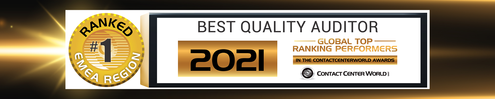 Contact Centre World Top Ranking Performers 2021 Awards
