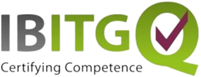 The logo for bitgq certification.