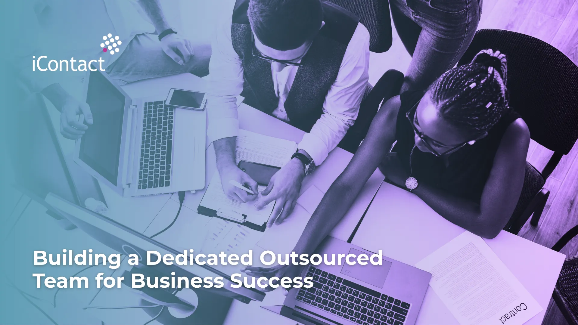 This is an image of an article about Building a Dedicated Outsourced Team for Business Success - iContact BPO