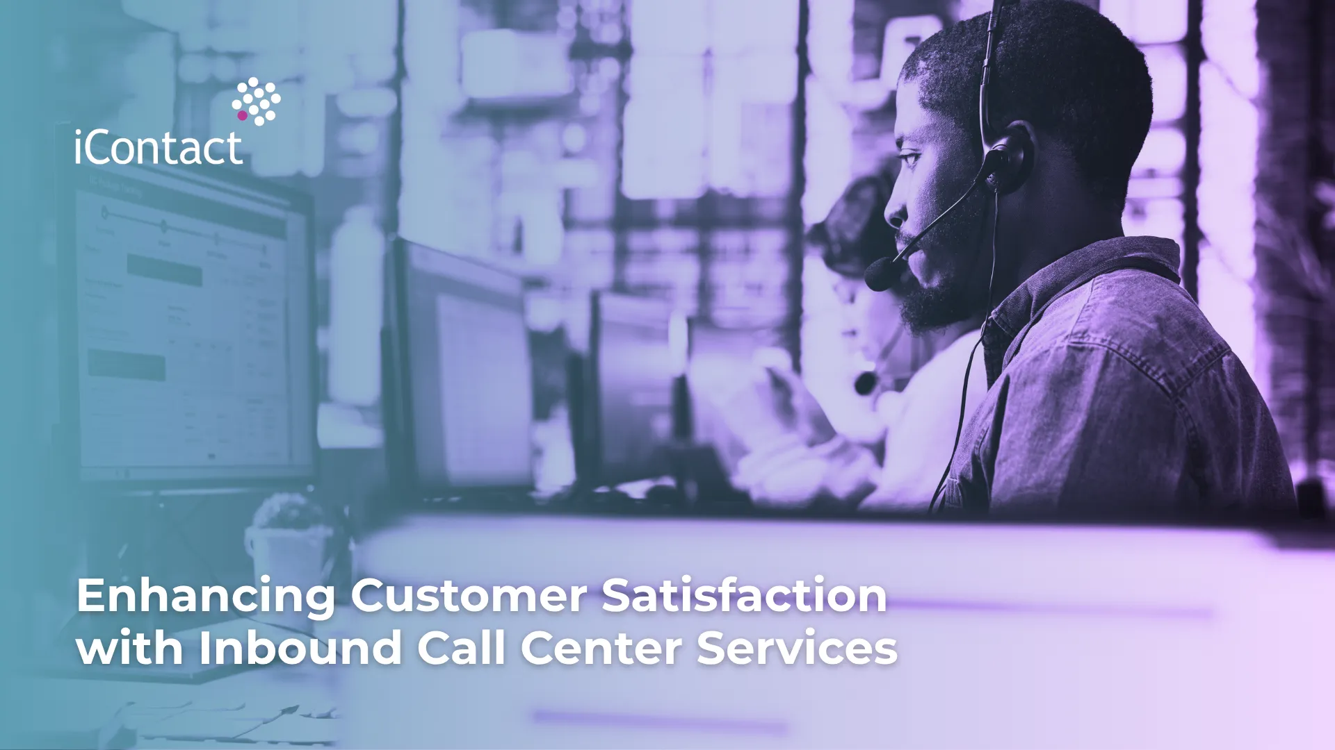 This is an image of an article about Enhancing Customer Satisfaction with Inbound Call Center Services- iContact BPO