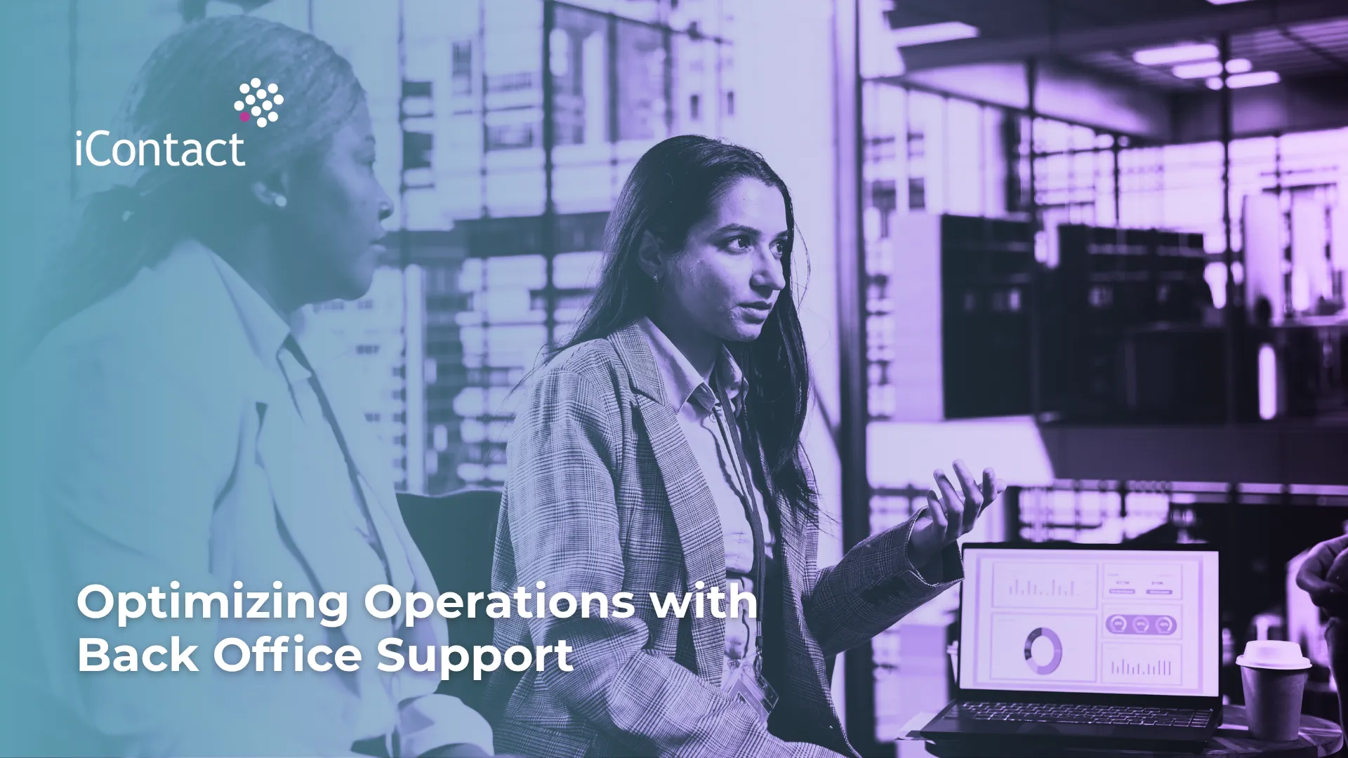 This is an image of an article about Optimizing Operations with Back Office Support- iContact BPO