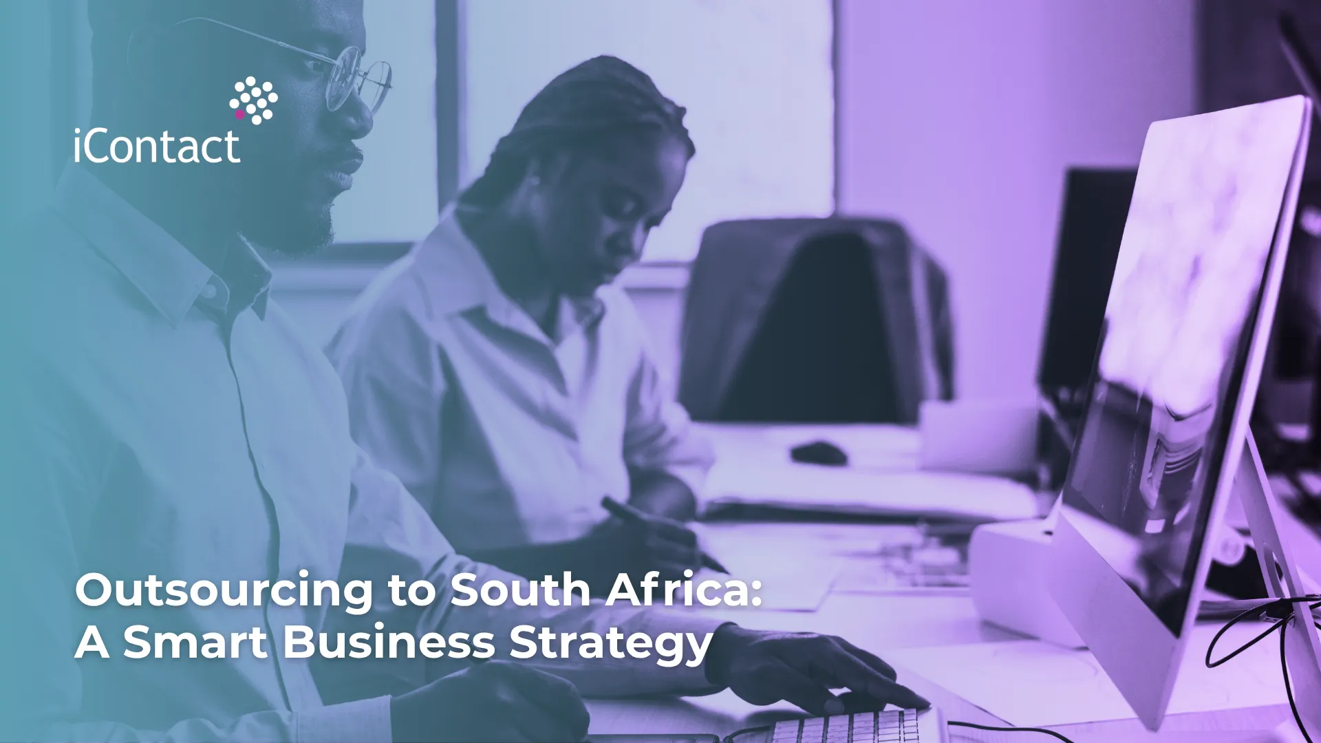 This is an image of an article about Outsourcing to South Africa_ A Smart Business Strategy - iContact BPO