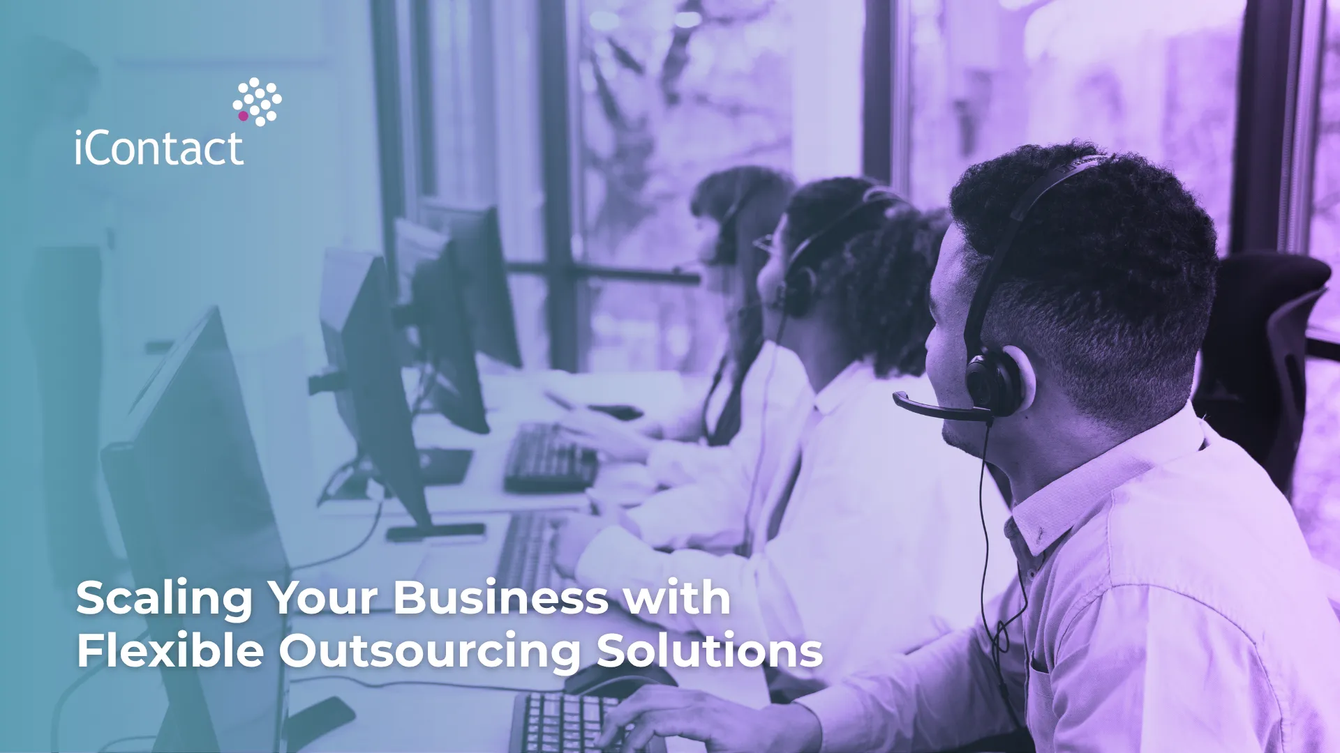 This is an image of an article about Scaling Your Business with Flexible Outsourcing Solutions - iContact BPO