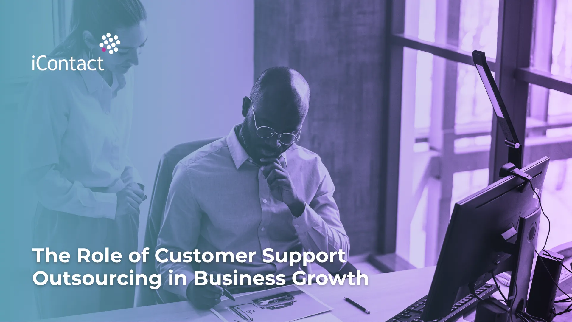 This is an image of an article about The Role of Customer Support Outsourcing in Business Growth - iContact BPO